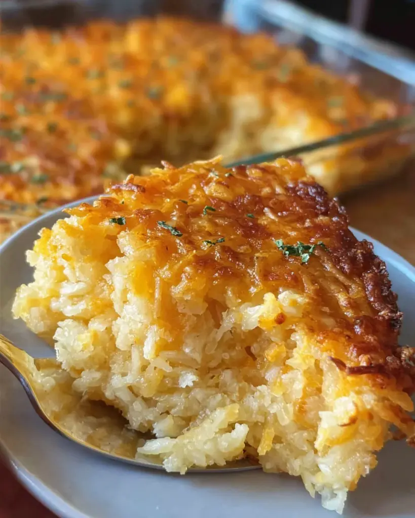 Copycat Cracker Barrel Hashbrown Casserole