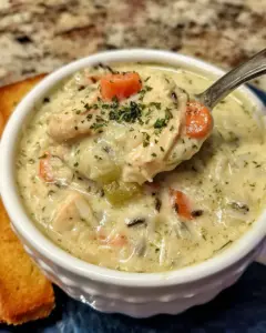 Creamy Chicken and Wild Rice Soup