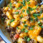 Easy Cheeseburger Gnocchi Skillet
