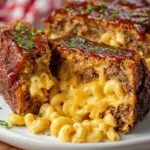 Mac And Cheese Stuffed Meatloaf