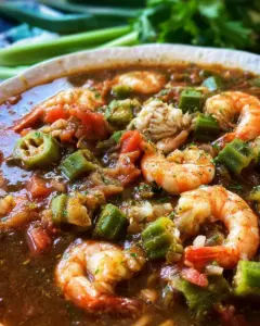Seafood and Okra Gumbo
