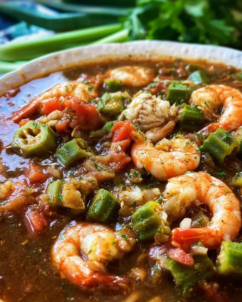 Seafood and Okra Gumbo