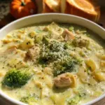 White Chicken Lasagna Soup