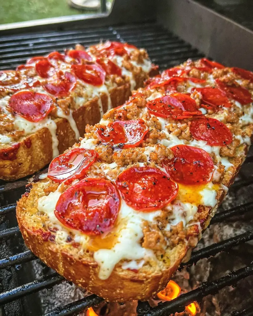 turkey pepperoni Pizza Bread