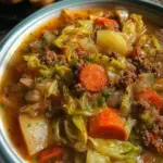 Cabbage Soup with Ground Beef