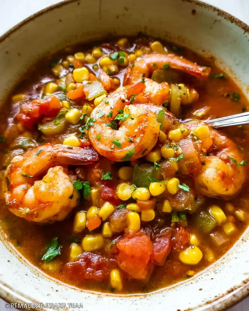 Cajun Corn Shrimp Soup