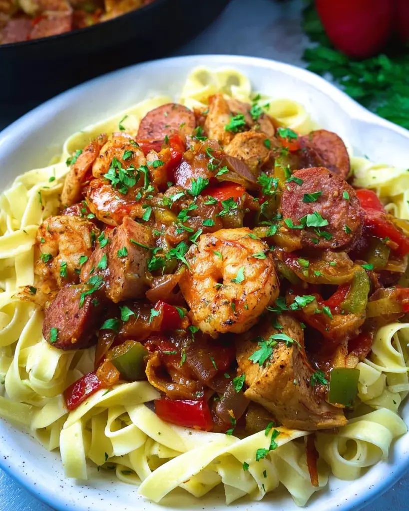 Cajun Jambalaya Pasta Recipe