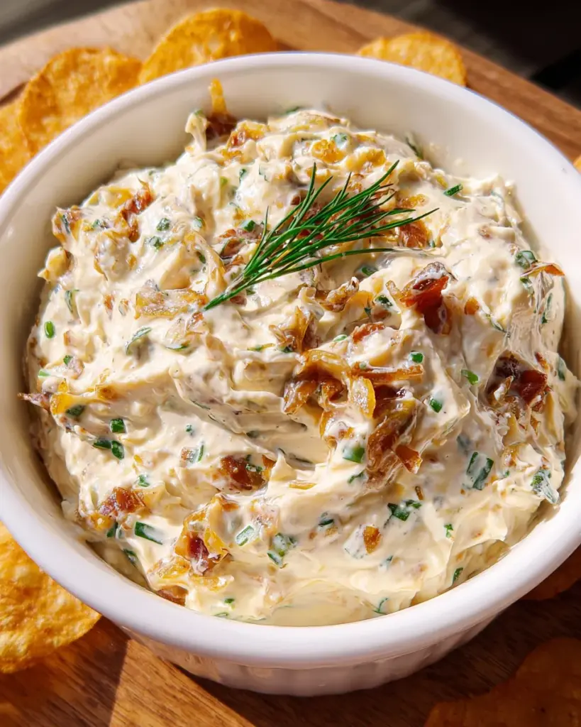 Caramelized Onion Chip Dip
