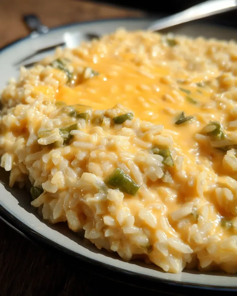 Cheesy Jalapeño Rice Recipe