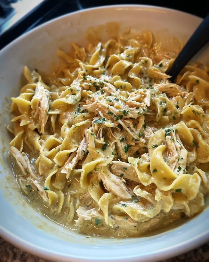 Crockpot Chicken And Noodles Recipe