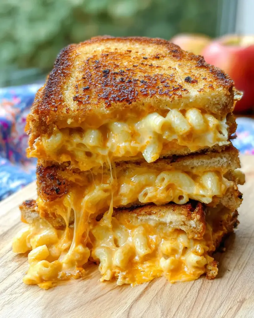 Grilled Mac & Cheese Sandwich