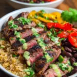 Grilled Steak Burrito Bowls