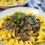 Ground Beef Stroganoff