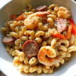 Instant Pot Cajun Sausage and Shrimp Pasta