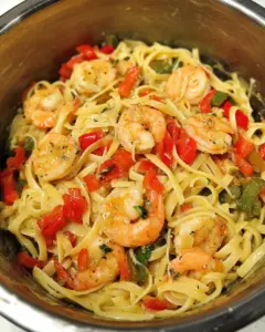 Instant Pot Christmas Confetti Pasta