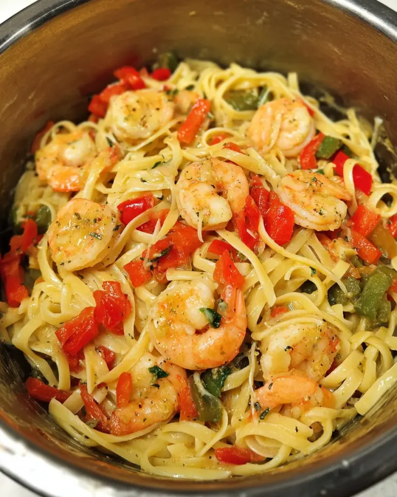 Instant Pot Christmas Confetti Pasta