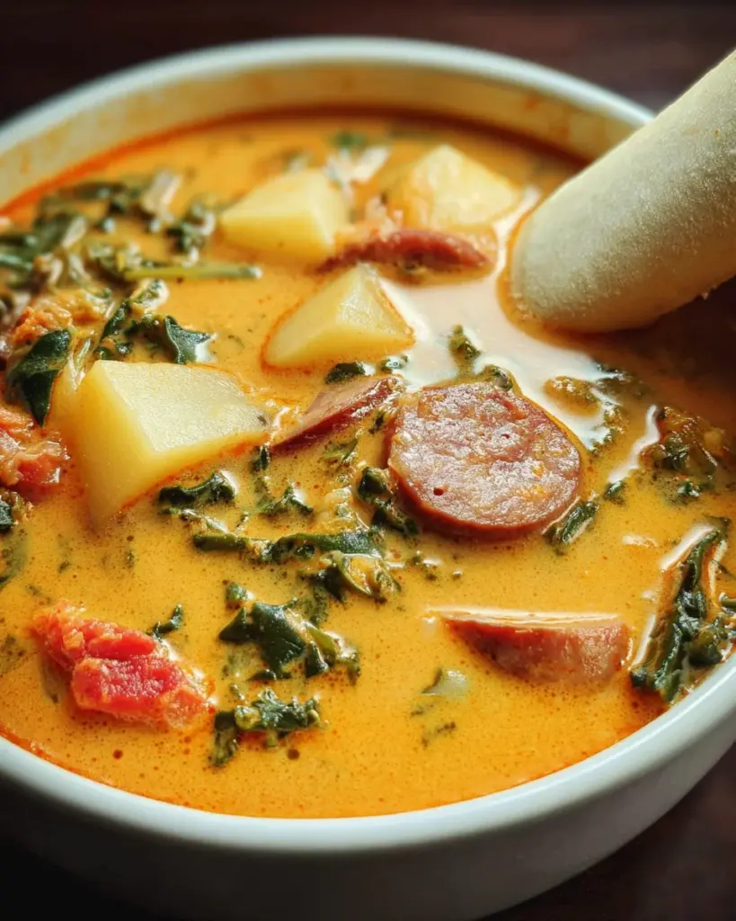 Instant Pot Smoky Sausage and Potato Soup