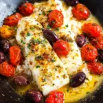 Lemon Butter Baked Cod