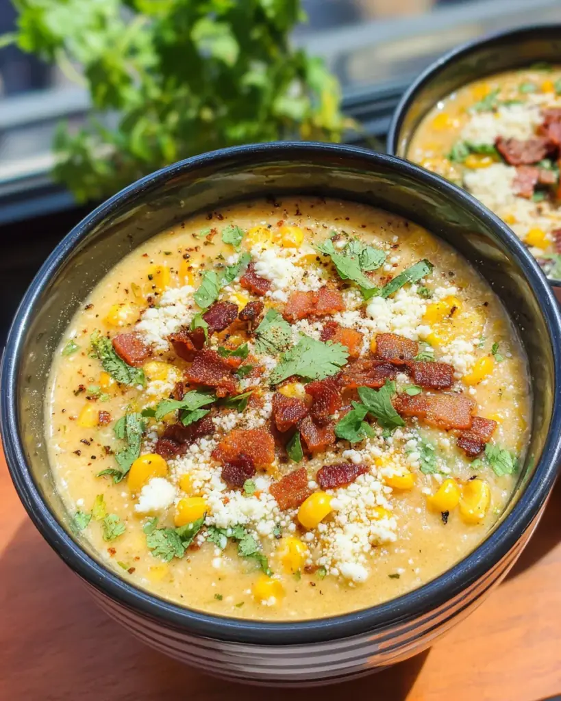 Mexican Street Corn Soup