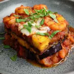 Seafood Eggplant Parmigiana