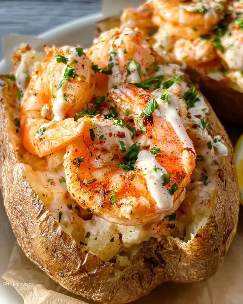 Shrimp Baked Potato