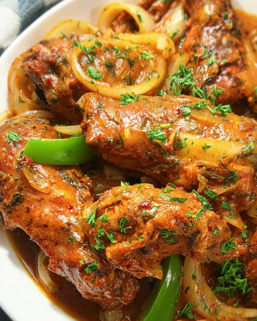 Smothered Turkey Wings
