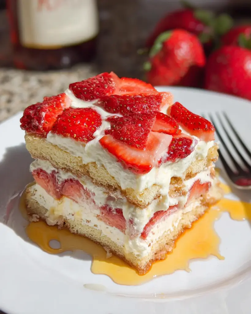 Strawberry Tiramisu