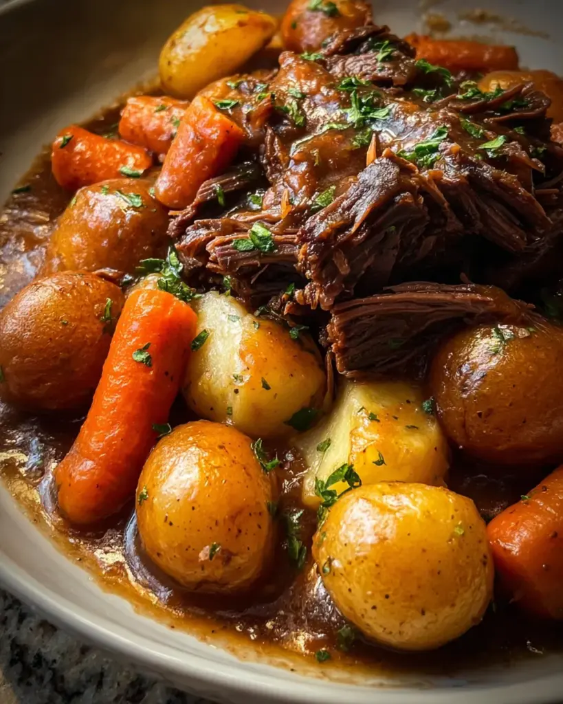 The Best Oven Baked Pot Roast
