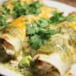 Verde Chicken Enchiladas Recipe
