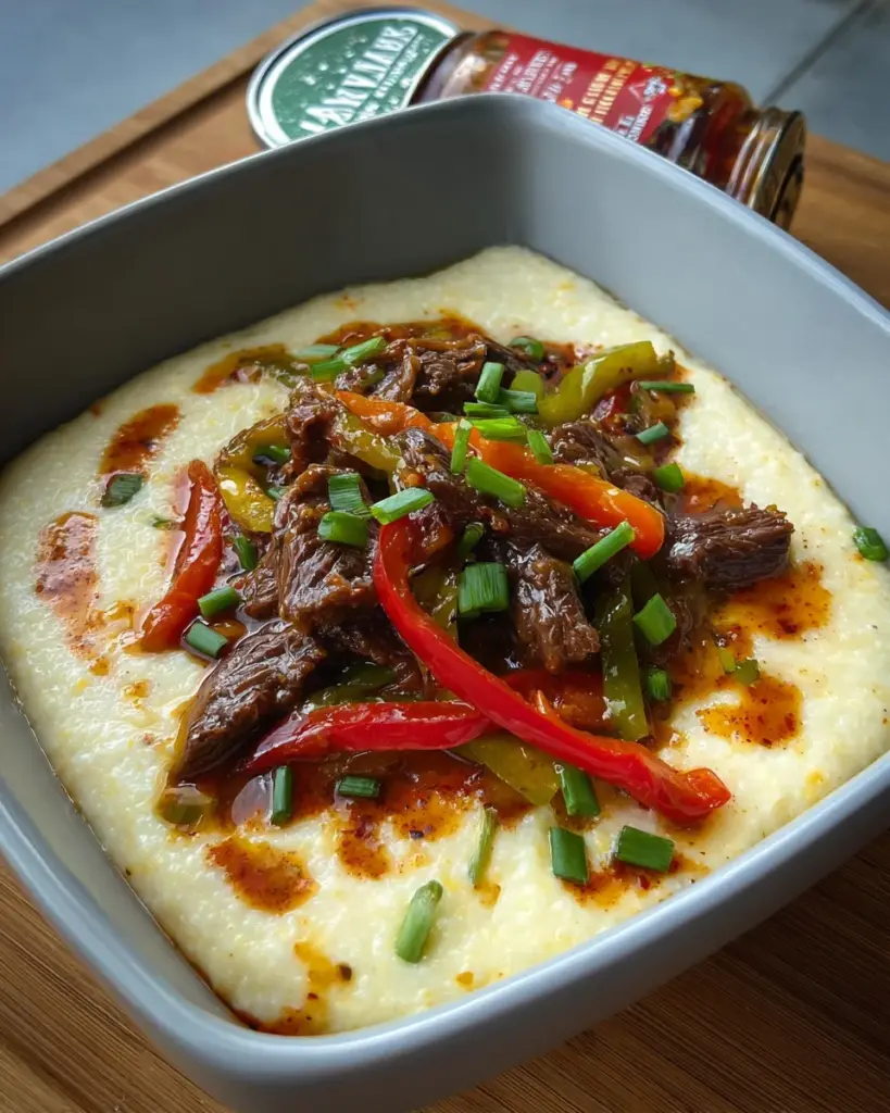 Cajun Beef and Grits
