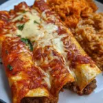 Cheesy Beef and Bean Enchiladas
