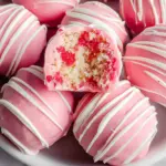 Cherry Chip Cheesecake Bites