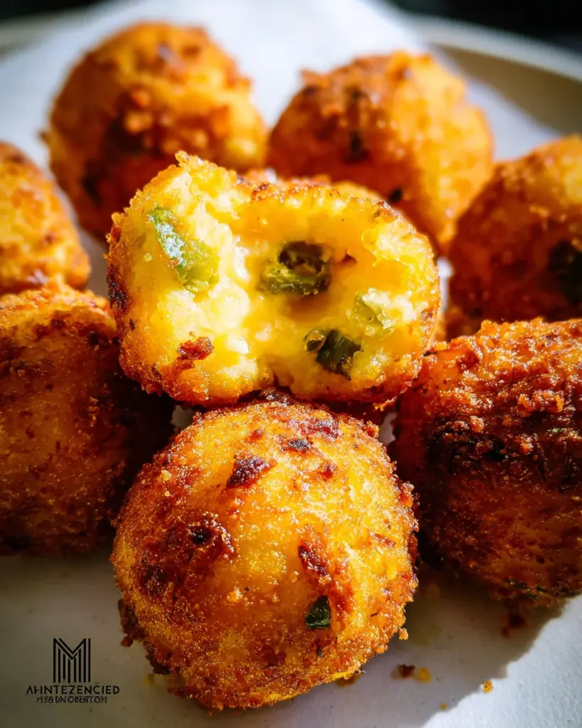Deep Fried Jalapeno Cheese Balls