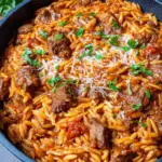 Giouvetsi (Greek Beef Stew with Orzo)