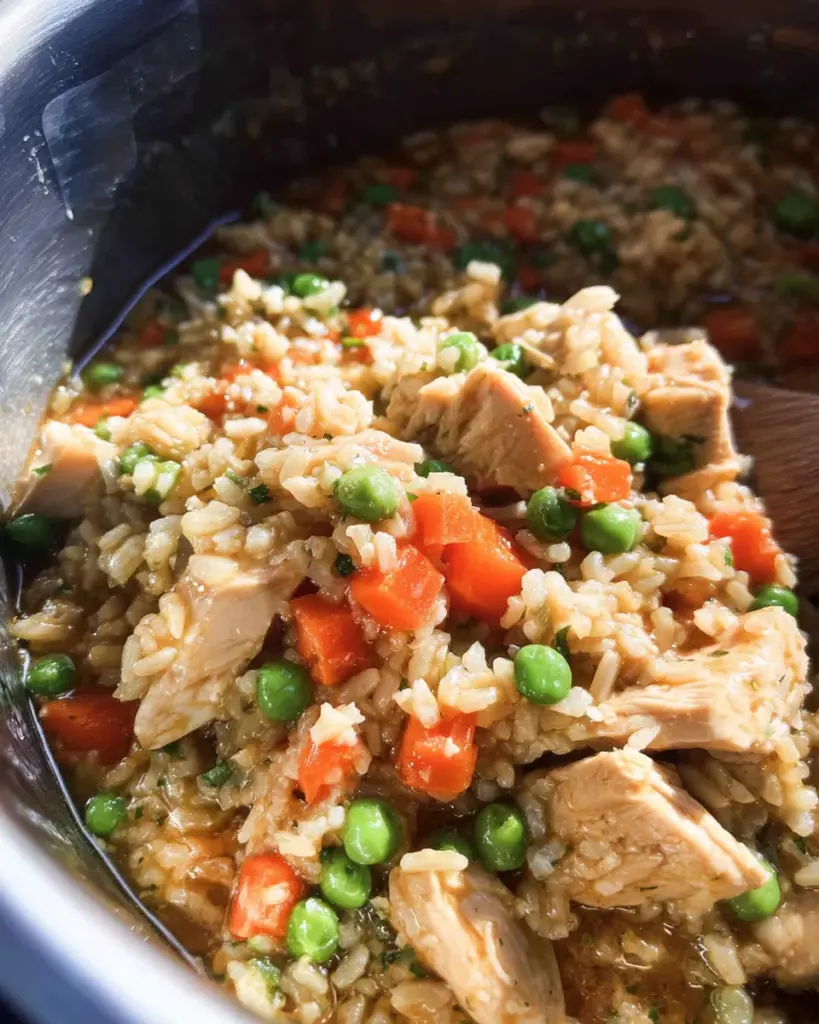 Instant Pot Chicken and Rice