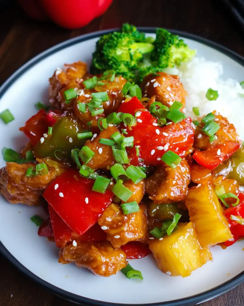 Instant Pot Sweet and Sour Chicken