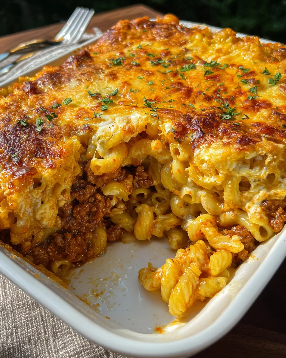 Mac and Cheese Lasagna