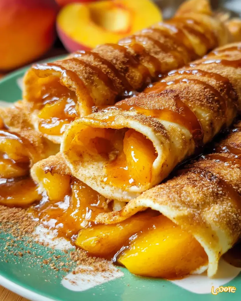 Peach Enchiladas