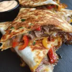 Pepper Steak Quesadillas