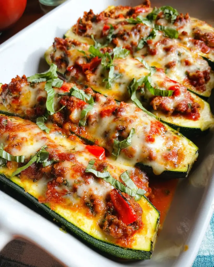 Stuffed Zucchini