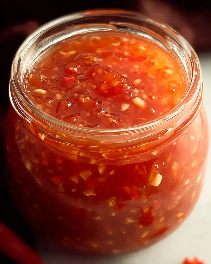 Sweet Chilli Sauce Recipe