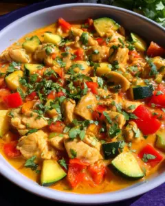 Thai Red Curry Chicken