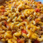 Cheesy Sloppy Joe Pasta