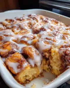Cinnamon Roll Casserole