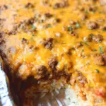 Ground Beef and Rice Casserole