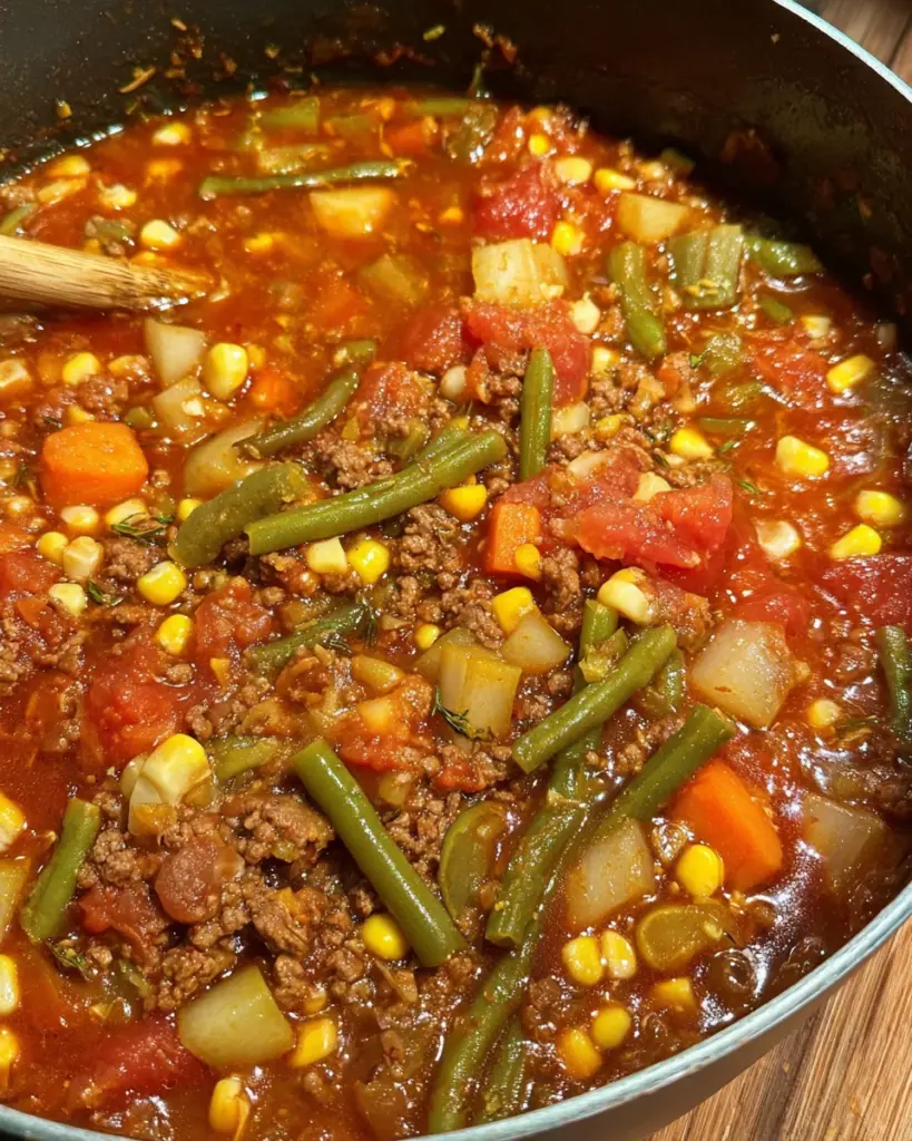 Old Fashioned Vegetable Beef Soup