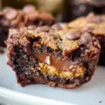 Peanut Butter Cup Brookies