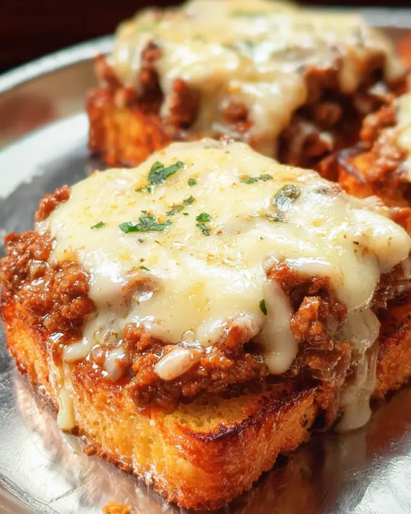 Texas Toast Sloppy Joes