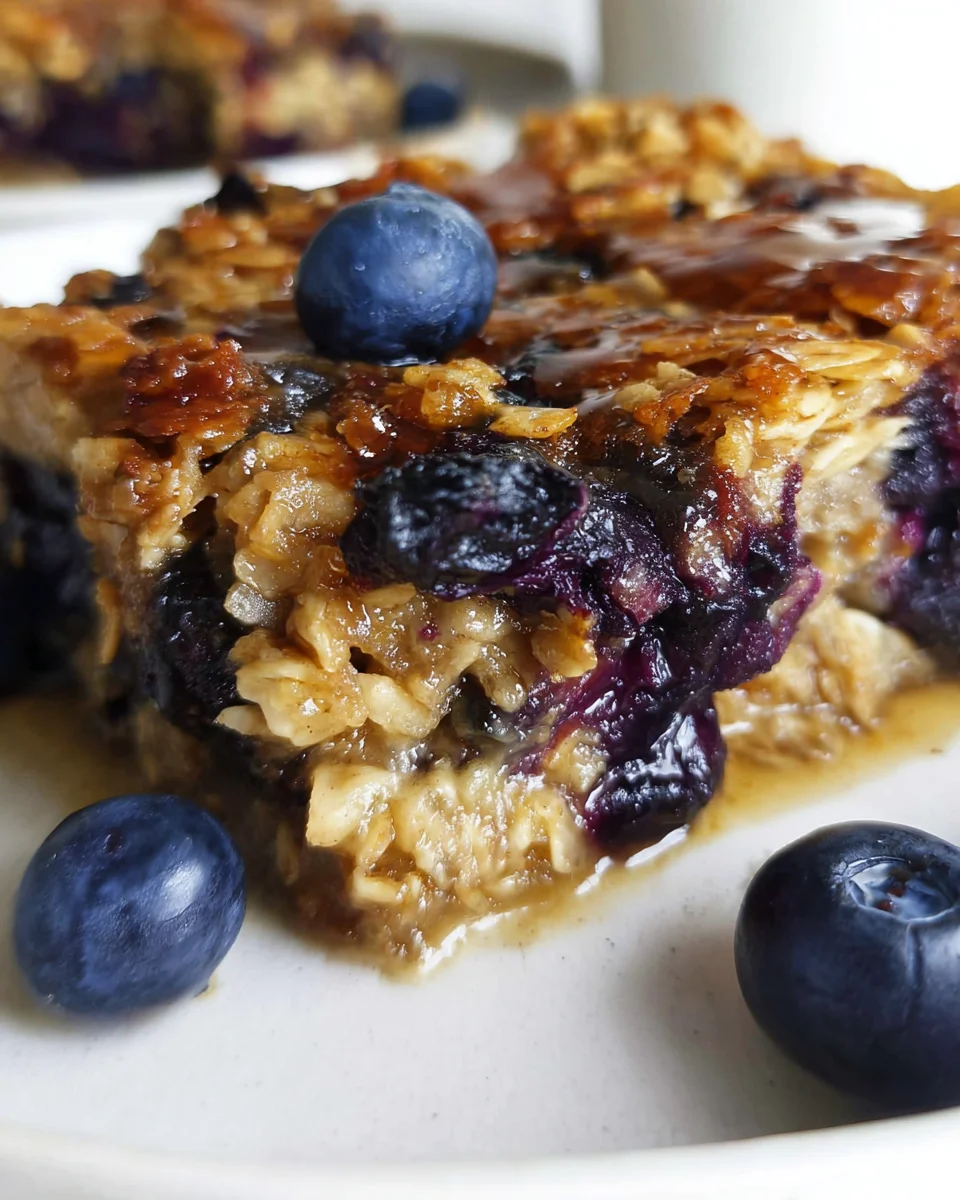 Blueberry Baked Oatmeal Recipe