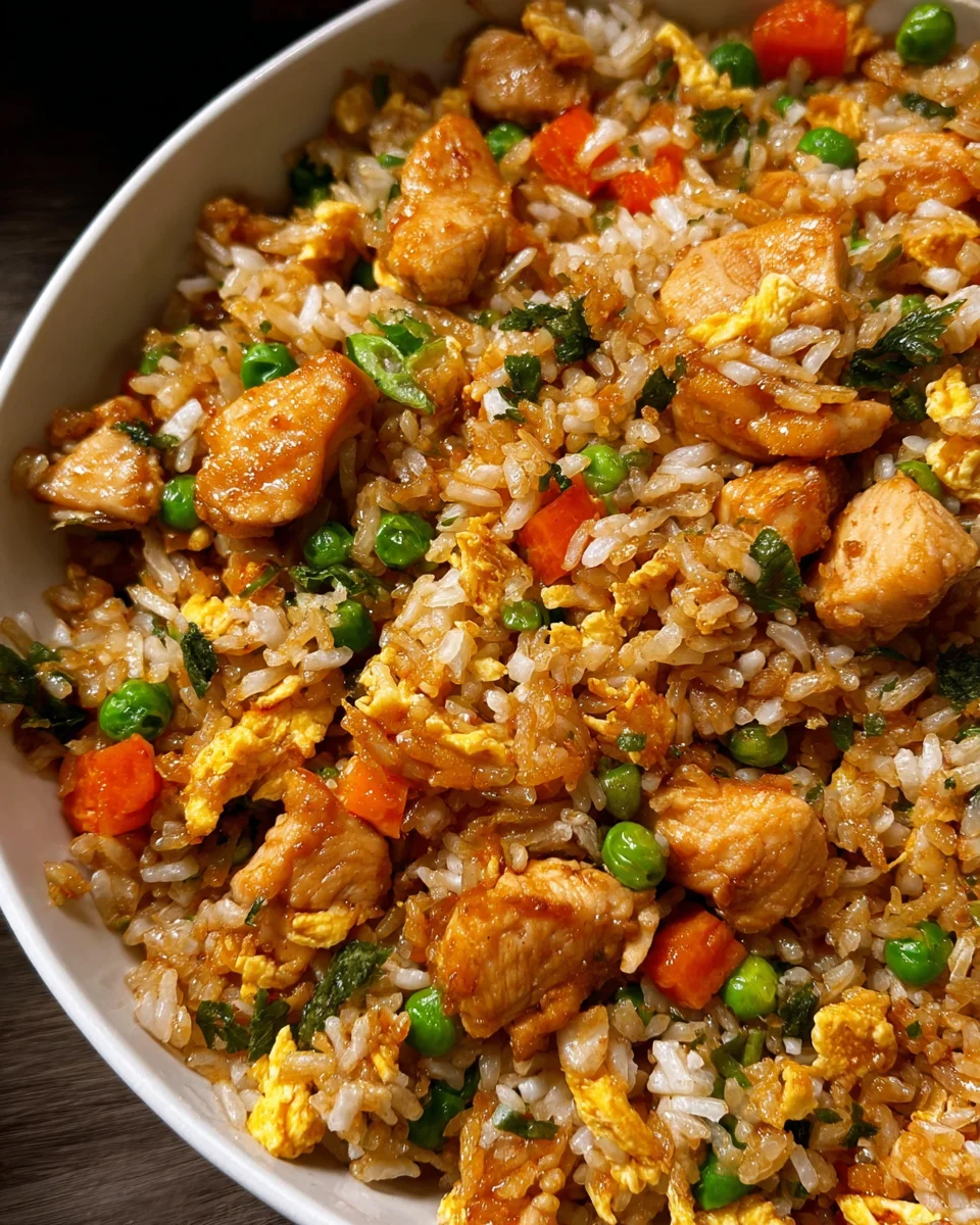 Easy Teriyaki Chicken Fried Rice